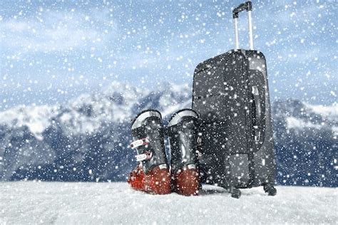 best luggage for ski trips.